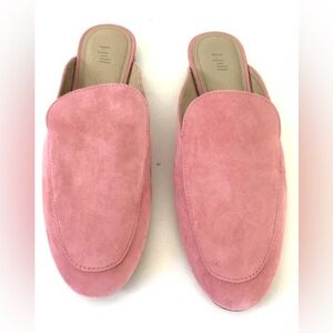 J. Jill Women's Pink Suede Mules size 8.5